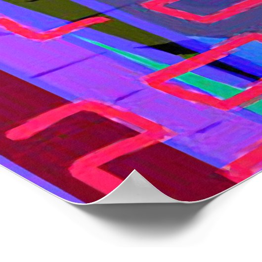 赤迷路 ポスター (角)