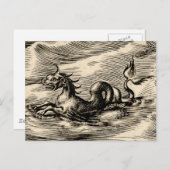 赤道の海の龍 ポストカード (正面/裏面)