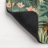 赤道のJungle 1909年(キャンバスの油) マウスパッド (コーナー)