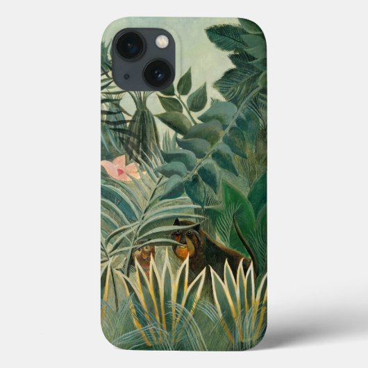 赤道のJungle 1909年(キャンバスの油) Case-Mate iPhoneケース (裏面)