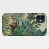 赤道のJungle 1909年(キャンバスの油) Case-Mate iPhoneケース (裏面(横))