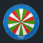赤道ギニア国旗のパトリオのブルズアイ ダーツボード<br><div class="desc">赤道ギニア国旗パトリオットのブルズアイ・ダーツ委員会。狙いを定めるスタイル!中央に非常に微妙に統合された国旗の小さな表示と赤道ギニア国旗の色で飾られたこの印象的なダーツボードは、単なるゲーム以上の声明である。あなたはあなたのスローを完成するか、単に友達とおもしろいを持っているかどうか、このダーツボードは愛国心のスプラッシュをしゃれている任意の部屋にもたらす。ブルズアイを打つ準備は？ゲームを始めよう！©世界の国</div>