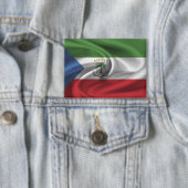 赤道ギニア国旗のボタン 缶バッジ (インサイチュ)