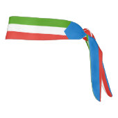 赤道ギニア国旗エレガント国 タイヘッドバンド (回転90)