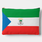 赤道ギニア国旗 アクセサリーポーチ (正面)