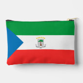 赤道ギニア国旗 アクセサリーポーチ (裏面)