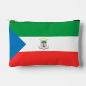 赤道ギニア国旗 アクセサリーポーチ (正面)