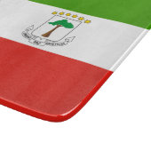 赤道ギニア国旗（アフリカ） カッティングボード (角)