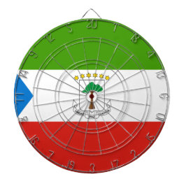 赤道ギニア国旗（アフリカ） ダーツボード