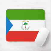 赤道ギニア国旗（アフリカ） マウスパッド (マウス)