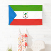 赤道ギニア国旗（アフリカ） 横断幕 (インサイチュ)