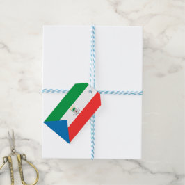 赤道ギニア国旗 ギフトタグ