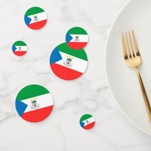 赤道ギニア国旗 コンフェッティ (グループ)