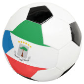 赤道ギニア国旗 サッカーボール (3/4)