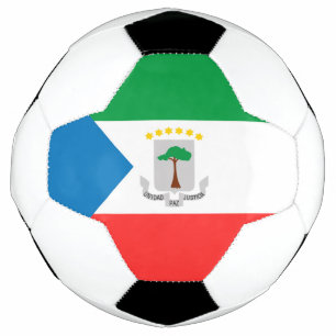 赤道ギニア国旗 サッカーボール
