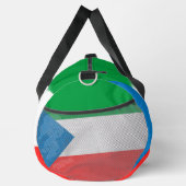 赤道ギニア国旗 ダッフルバッグ (右)