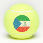 赤道ギニア国旗 テニスボール (裏面)