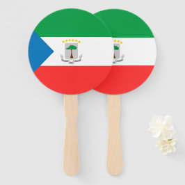 赤道ギニア国旗 ハンドファン