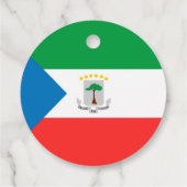 赤道ギニア国旗 フェイバータグ (裏面)