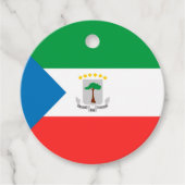 赤道ギニア国旗 フェイバータグ (正面)