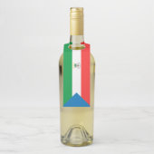 赤道ギニア国旗 ボトルネックタグ (ボトル)