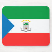 赤道ギニア国旗 マウスパッド (正面)