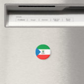 赤道ギニア国旗 マグネット (インサイチュ (食洗機))