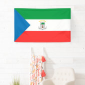 赤道ギニア国旗 横断幕 (インサイチュ)