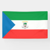 赤道ギニア国旗 横断幕 (横)