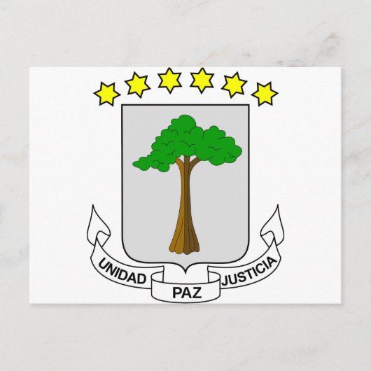 赤道ギニア軍服GQ ポストカード (正面)