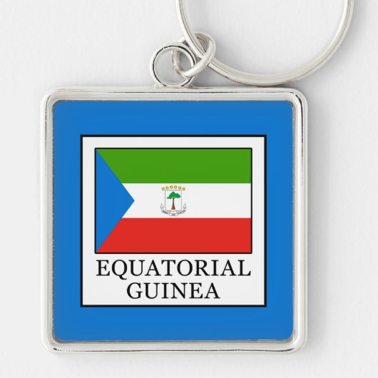 赤道ギニア キーホルダー (正面)