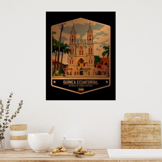 赤道ギニア ポスター (キッチン)