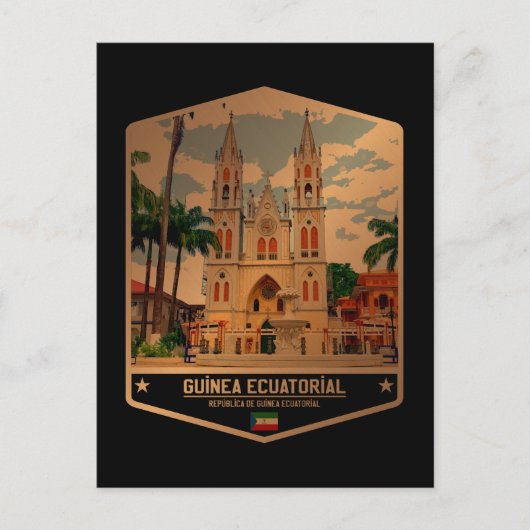 赤道ギニア ポストカード (正面)