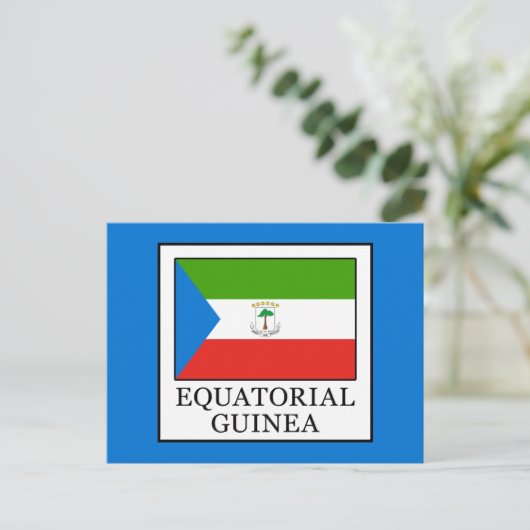赤道ギニア ポストカード (スタンド正面)