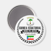赤道ギニア マグネット (正面/裏面)