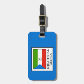 赤道ギニア ラゲッジタグ (正面縦)