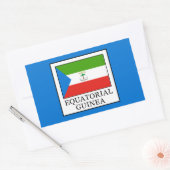 赤道ギニア 長方形シール (封筒)