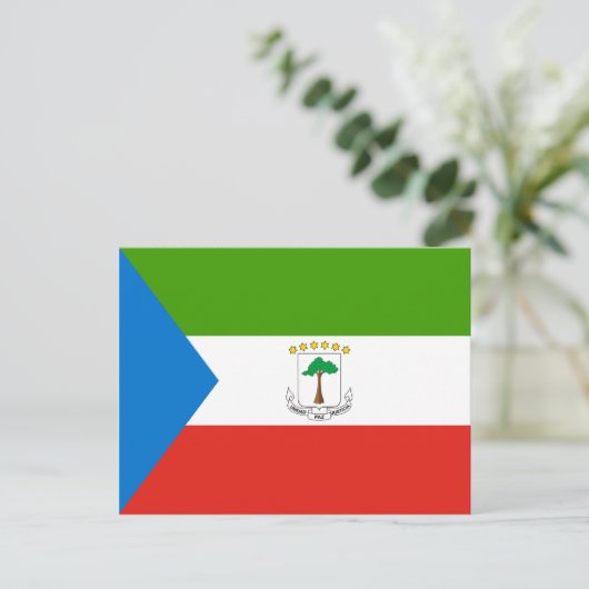 赤道ギニアGQ ポストカード (スタンド正面)