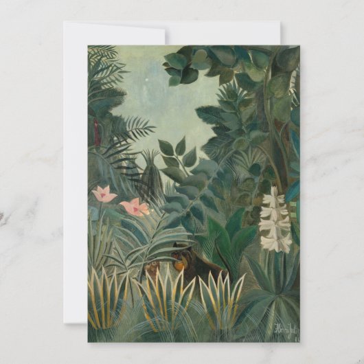 赤道ジャングル |アンリ・ルソー (正面)