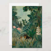 赤道ジャングル |アンリ・ルソー (正面/裏面)