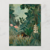 赤道ジャングル |アンリ・ルソー ポストカード (正面)