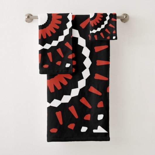 赤部族曼荼羅 バスタオルセット (インサイチュ)