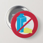 赤酪農場のアレルギー警報子供無し 缶バッジ (正面&裏面)