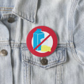 赤酪農場のアレルギー警報子供無し 缶バッジ (インサイチュ)