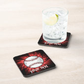 赤野球 コースター (右側)