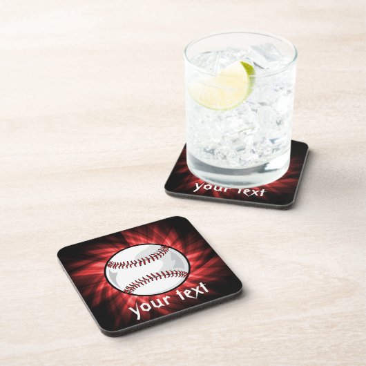 赤野球 コースター (右側)