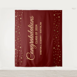 赤金クラス ２０２４年　卒業おめでとう！ タペストリー