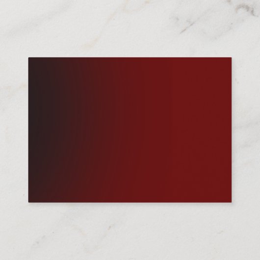 赤金ゴールドインディアン結婚のエンクロージャカード エンクロージャーカード (裏面)