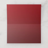 赤金ゴールドクリスマスライト結婚ズ プレイスカード (内部開封)