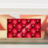 赤金ゴールドダイヤモンドタフテカスタムッド文字ラベル ラベル (貼付)